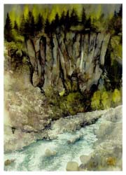 Frühling in der Schwarzach Schlucht